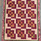 Corner Play Quilt – 65" x 83" Handmade Twin/Full Size Quilt