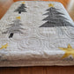 Those Trees  – 56" x 67" Handmade Lap / Throw / Twin Quilt