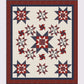 Breezeway by Maywood Studio Collection - Red/Cream Textured Palms