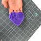 The Gypsy Quilter Mat Cleaning Pad Heart Shaped 3-1/4in x 1in