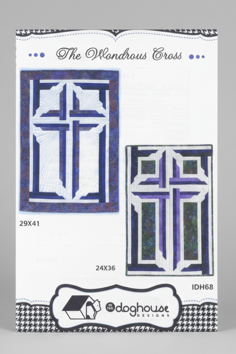 The Wondrous Cross Quilt Pattern