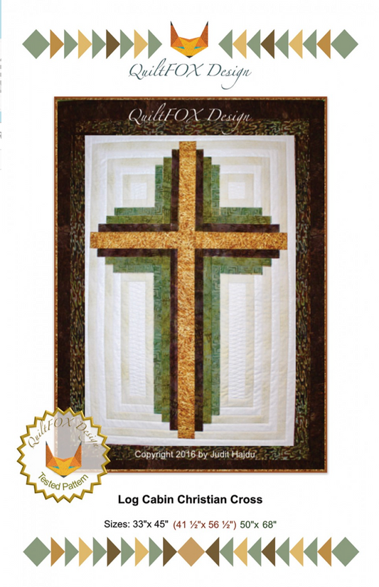 Log Cabin Christian Cross