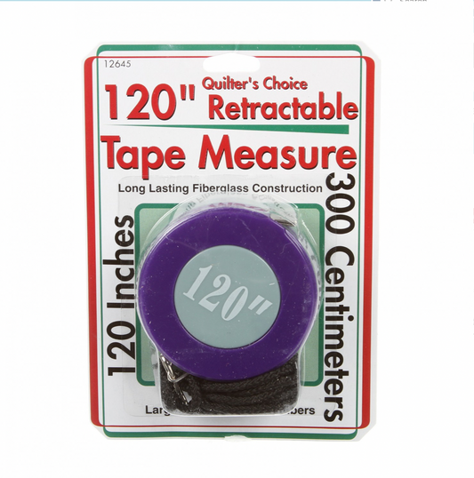 Retractable Tape Measure 120in