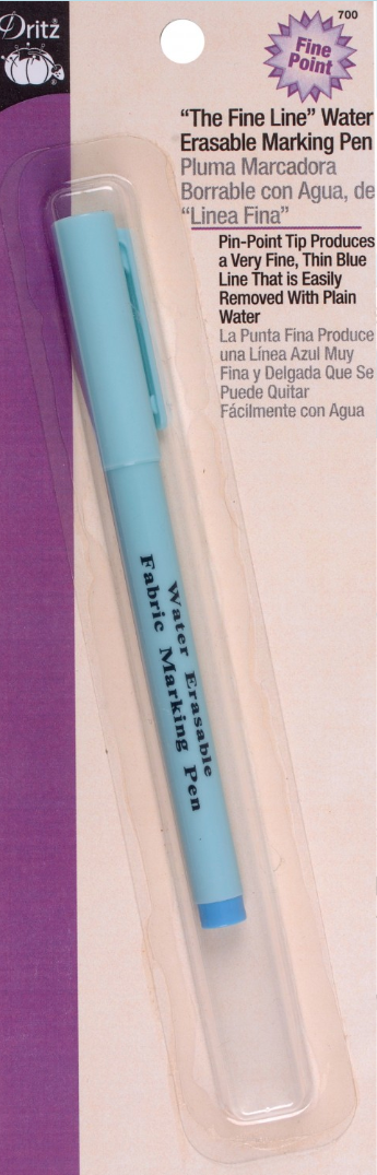 Fine Line Water Erasable Marking Pen