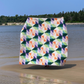 Victoria Beach – quilt pattern – made from baby clothes