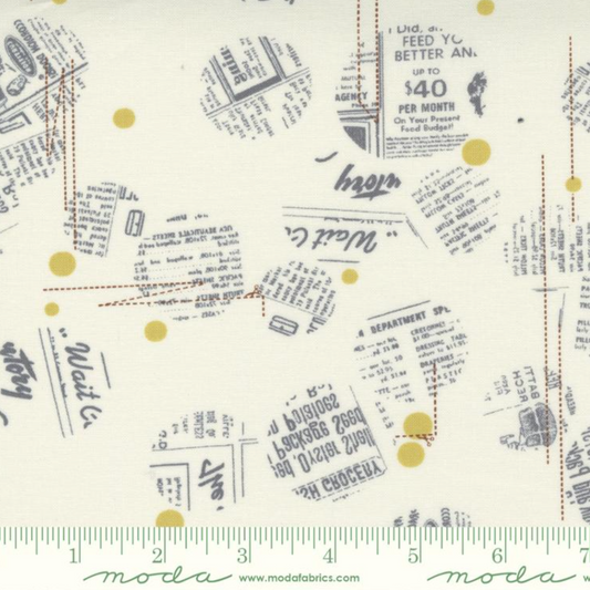 Celestial Moonbeam News Dropping – fabric – modern patchwork