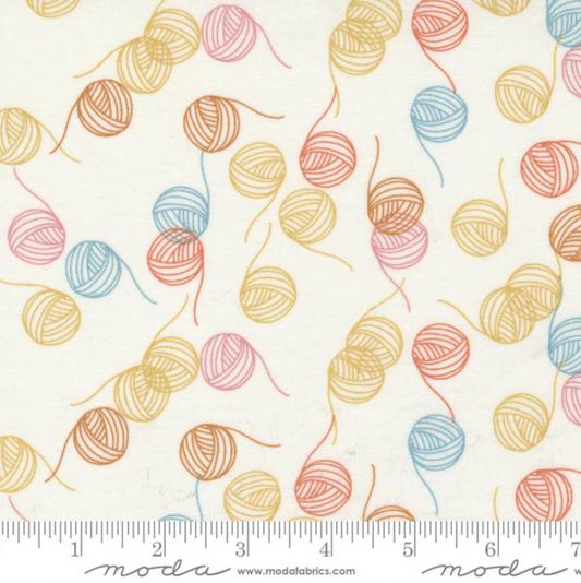 Lazy Afternoon Vanilla Multi – fabric – modern patchwork