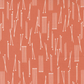 Lazy Afternoon Marmalade fabric by Zen Chic for Moda Fabrics, with fine cream lines and rounded ends scattered across a coral ground.