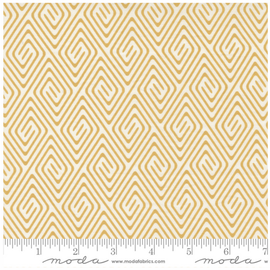 Lazy Afternoon Golden – fabric – modern patchwork