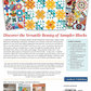 Wonderful Curves Sampler Quilt Block Book – book – colorful textile design