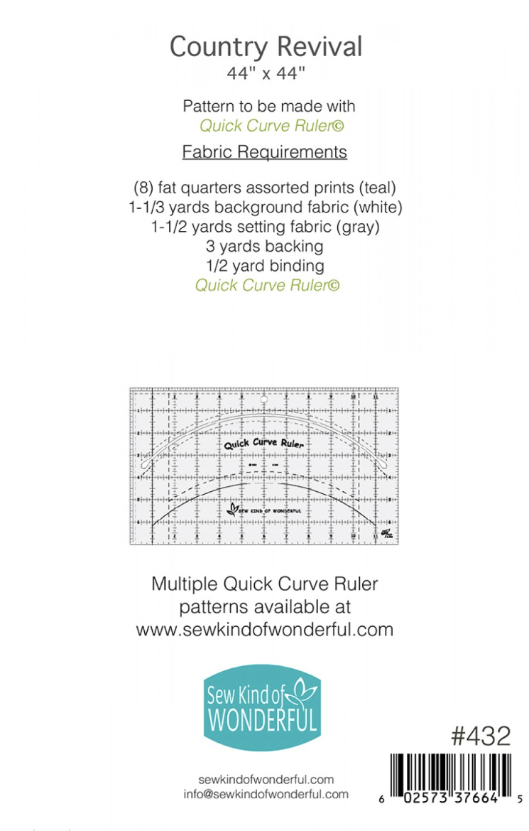 Country Revival – pattern – colorful textile design