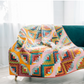Curvy Log Cabin – quilt pattern – colorful textile design