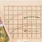 Curvy Log Cabin – quilt pattern – colorful textile design