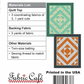 Kaleidoscope – quilt pattern – colorful textile design