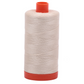 Mako Cotton Thread Solid 50wt 1300yds Light Beige – notion – colorful textile design