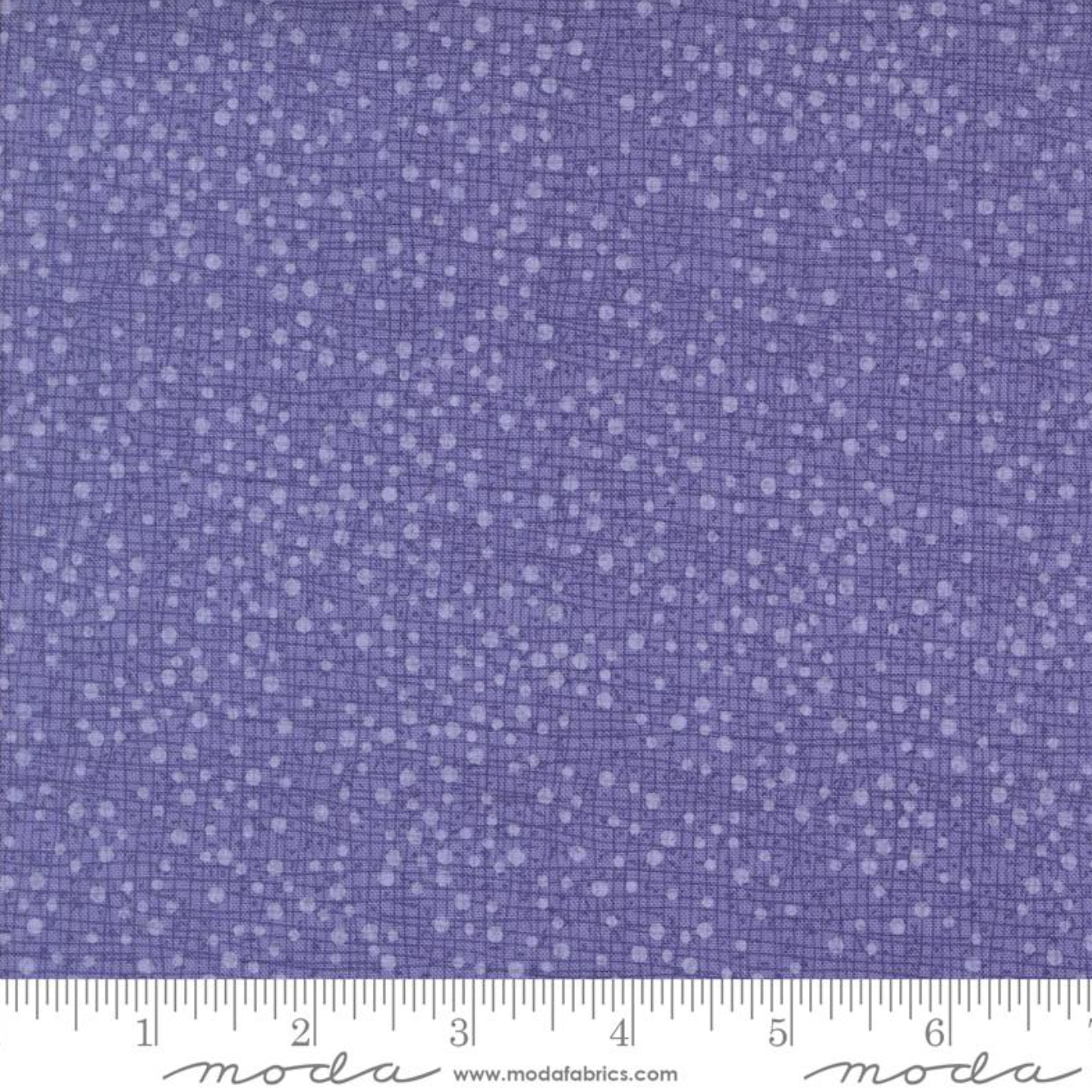Dotty Thatched Periwinkle – fabric – colorful textile design