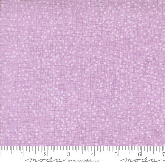 Dotty Thatched Freesia – fabric – colorful textile design