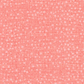 Dotty Thatched Carnation quilting cotton by Robin Pickens for Moda Fabrics — vertical close-up showing the warm coral-pink ground with scattered tonal dots and crosshatch texture detail. 100% cotton. Available at IraRobi Quilts.