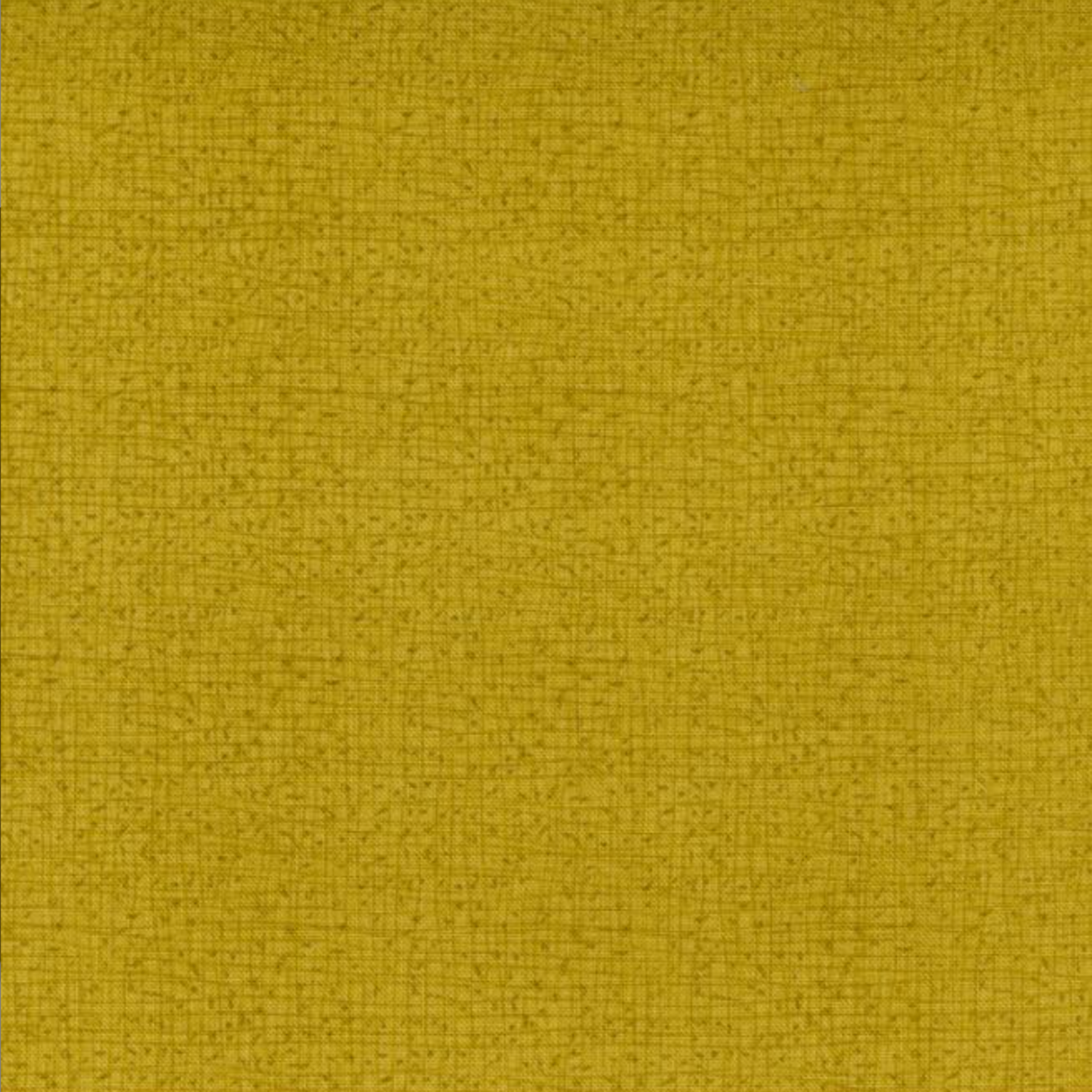 Thatched Green Cury quilting cotton fabric by Robin Pickens for Moda Fabrics — golden olive-curry tonal crosshatch blender. 100% cotton, 43–44" wide.