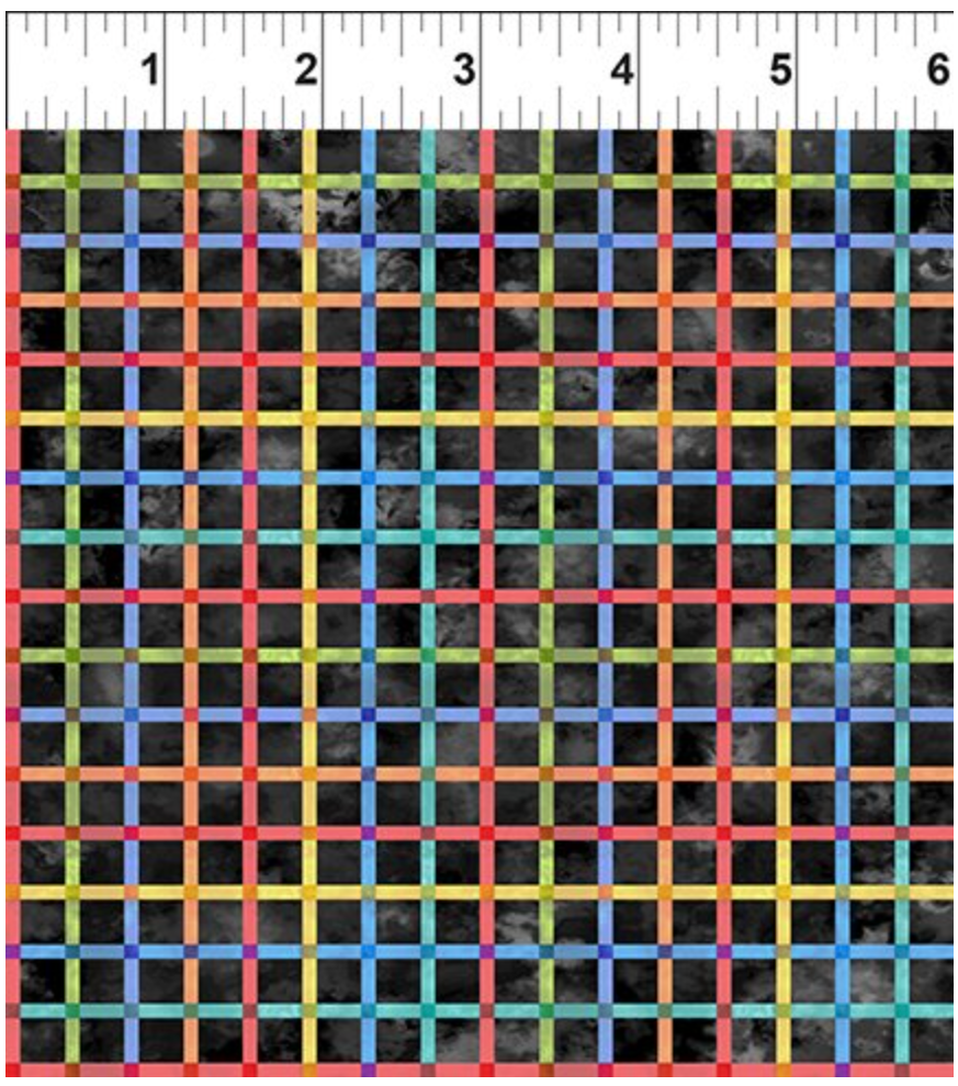On the Go - Plaid Multi by Jason Yenter (In the Beginning Fabrics)