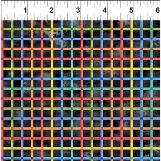 On the Go - Plaid Multi by Jason Yenter (In the Beginning Fabrics)