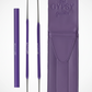 Stitchy Sticks 3-piece set with purple tools and matching storage case by The Gypsy Quilter.