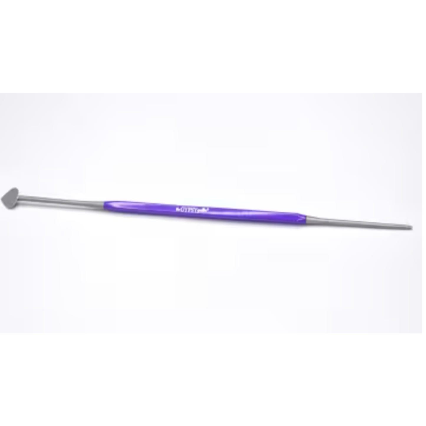 Stitchy Stick sewing and quilting tool shown horizontally with spatula and stiletto ends.