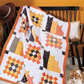 Fall-themed quilted pillow project from Quilted Projects for All Seasons