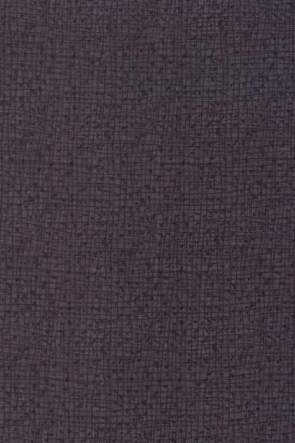 Thatched Shadow quilting cotton by Robin Pickens for Moda Fabrics — vertical close-up showing the cool blue-purple grey ground with signature crosshatch texture detail. 100% cotton, 44–45" wide. Available at IraRobi Quilts.