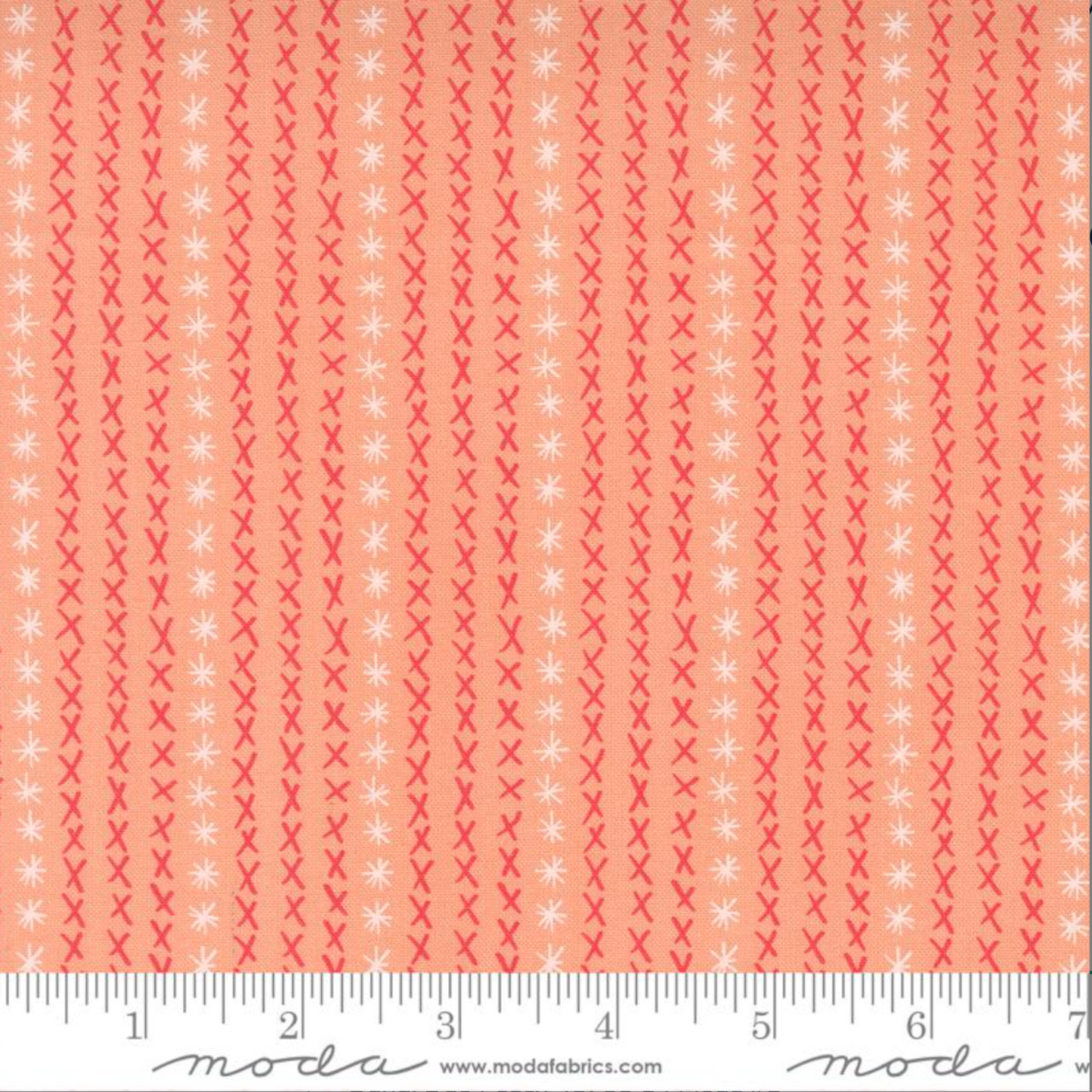 Dandi Duo Peach Fabric – by Robin Pickens for Moda Fabrics