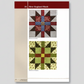 Quilt block New England – Civil War Sampler star block in reproduction red and green fabrics