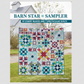 Barn Star Sampler quilt book cover – Shelley Cavanna colorful star sampler quilt on barn background