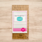 Quick Straight Ruler packaging – Sew Kind of Wonderful quilting ruler with instruction pattern cover