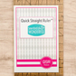 Quick Straight Quilting Ruler 6" x 13"