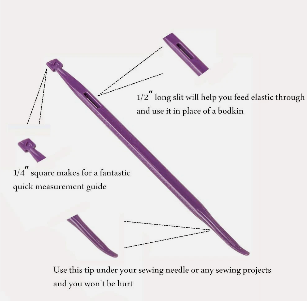 That Purple Thang – Versatile Purple Sewing Tool