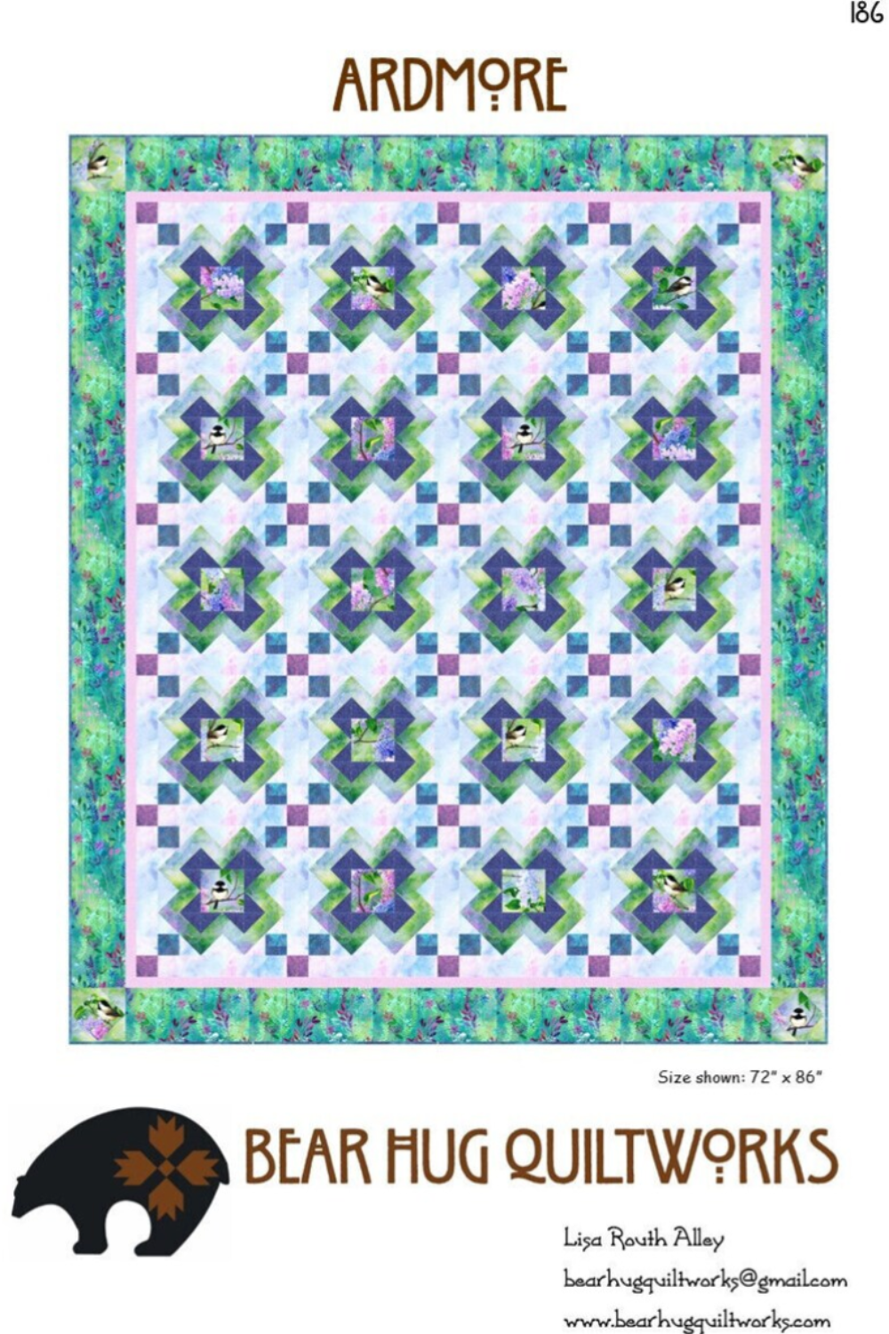 Ardmore Quilt Pattern - Five Size
