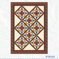 Rusty Glow – quilt pattern – colorful textile design