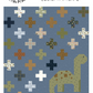 Swiss Cretaceous – quilt pattern – colorful textile design