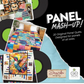  Panel Mash-Up is a brand-new book packed with creative ways to turn fabric panels into dynamic quilts