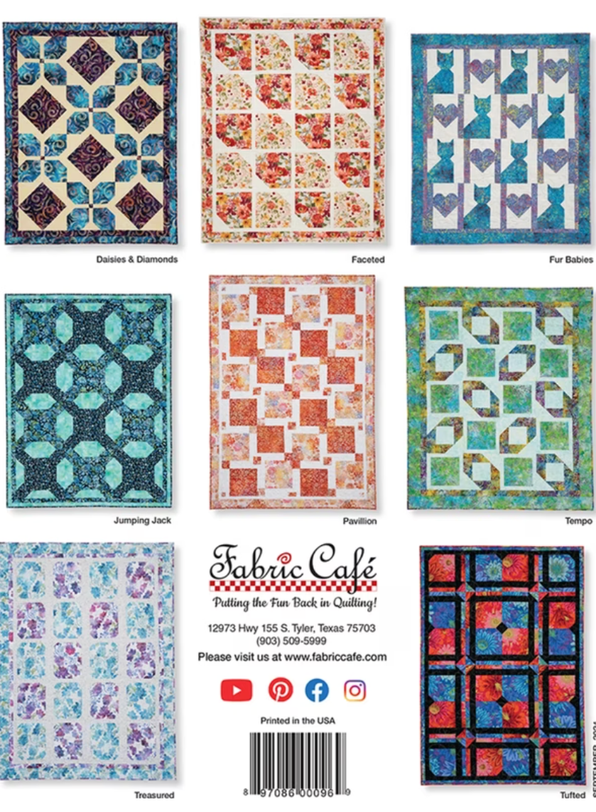 'Double Focus 3-Yard Quilts' book 