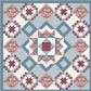 Blooming Bunch Quilt Kit, 74in x 74i