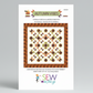 Quilt pattern cover with autumn-themed design and 'Sew on the Go' branding.
