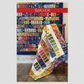 Colorful quilt with 'Bar Hop' design on a wooden chair, featuring Robin Pickens branding.