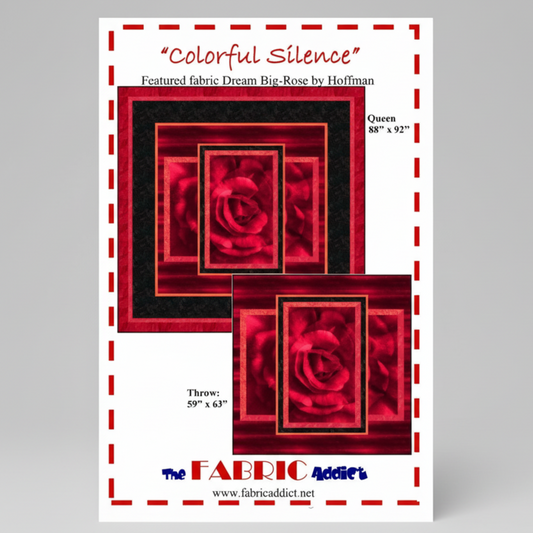 Colorful Silence Quilt Pattern