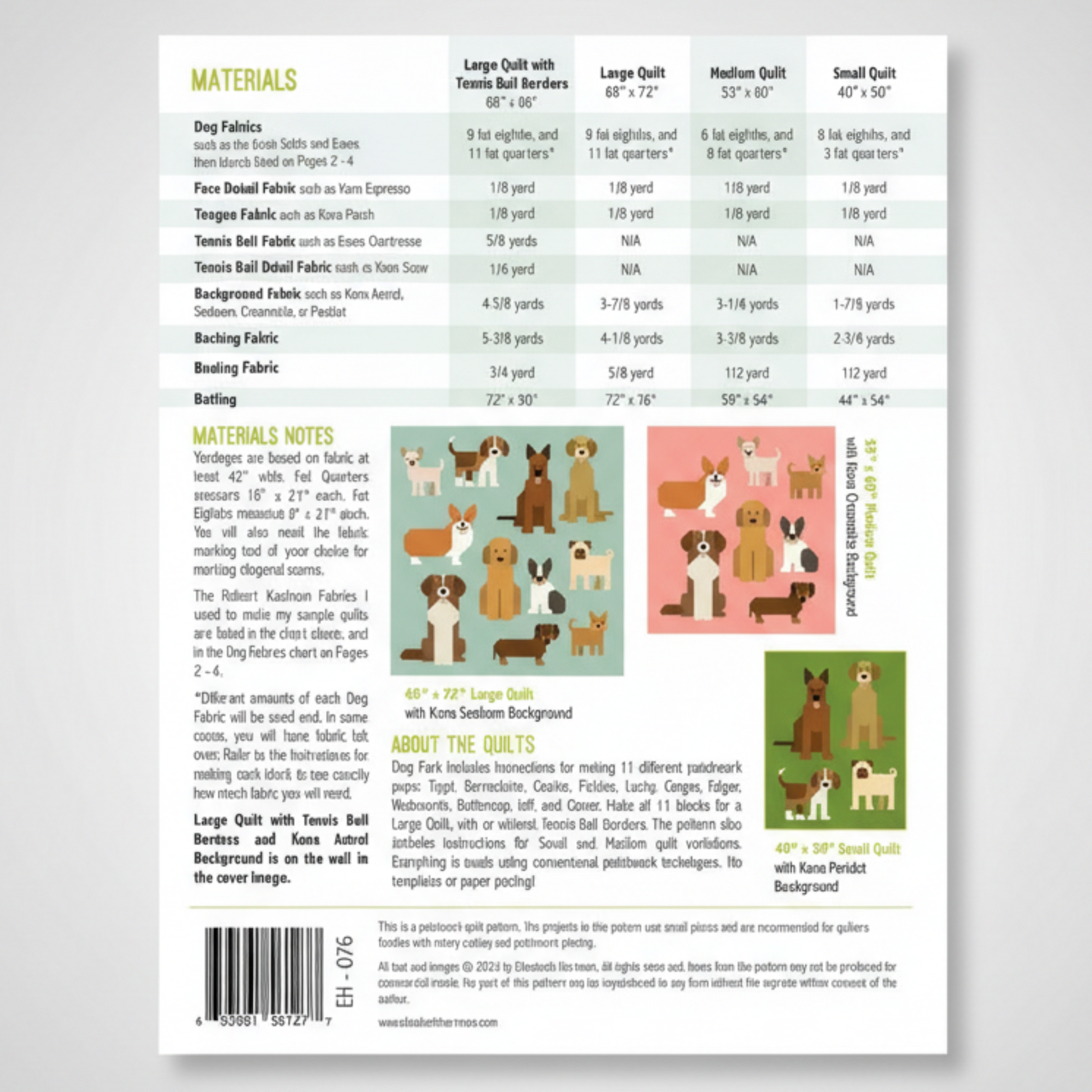 Product packaging with dog-themed illustrations and text on a blue background