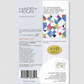Happy Hour quilt pattern packaging with colorful quilt design and text on a white background