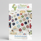 Pattern book cover for 'Kaleidoscope' by The Pattern Basket with colorful star quilt design.