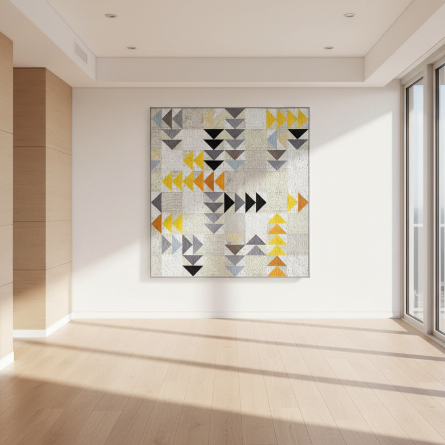 Spotted Geese Quilt Pattern