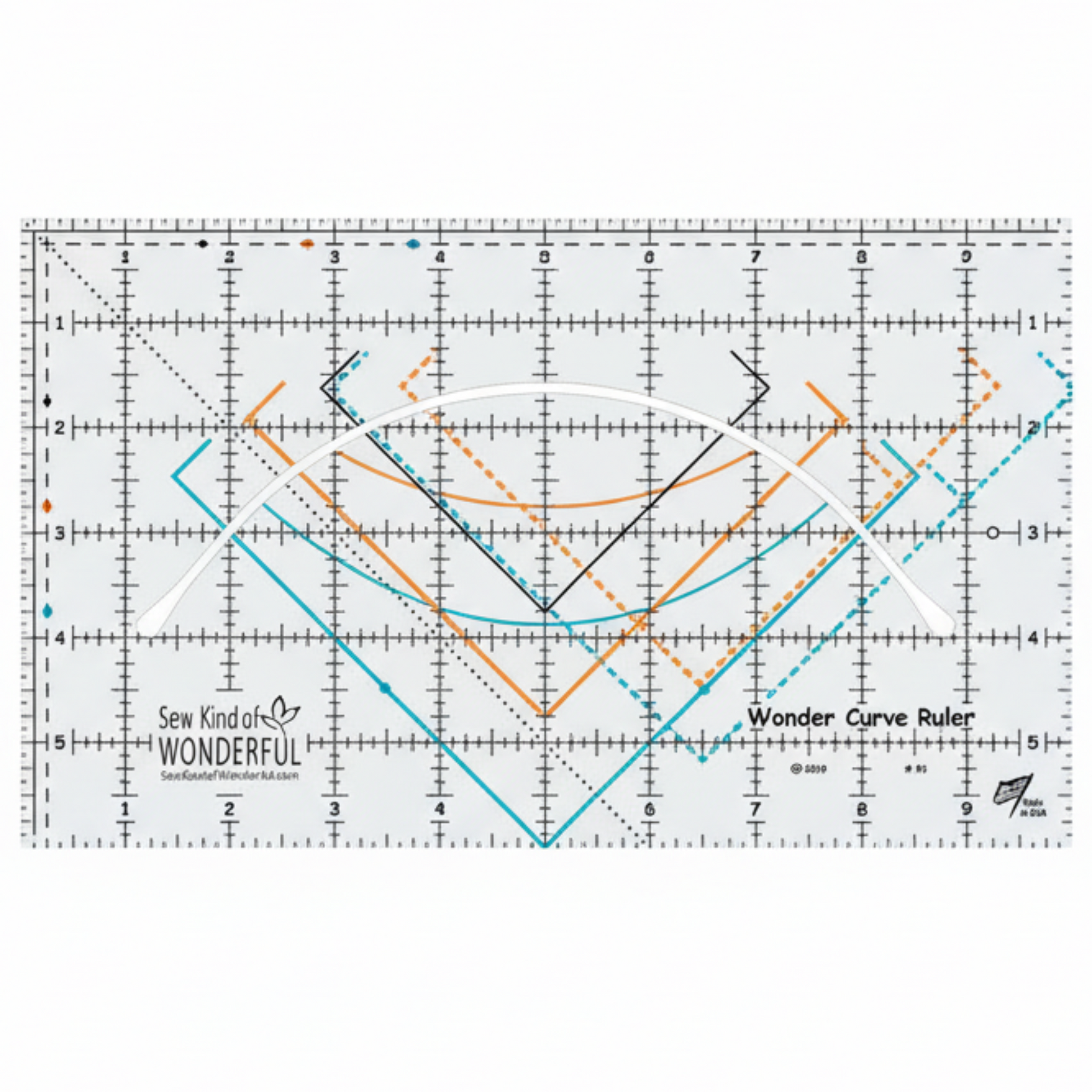 Sew Kind of Wonderful Wonder Curve Ruler