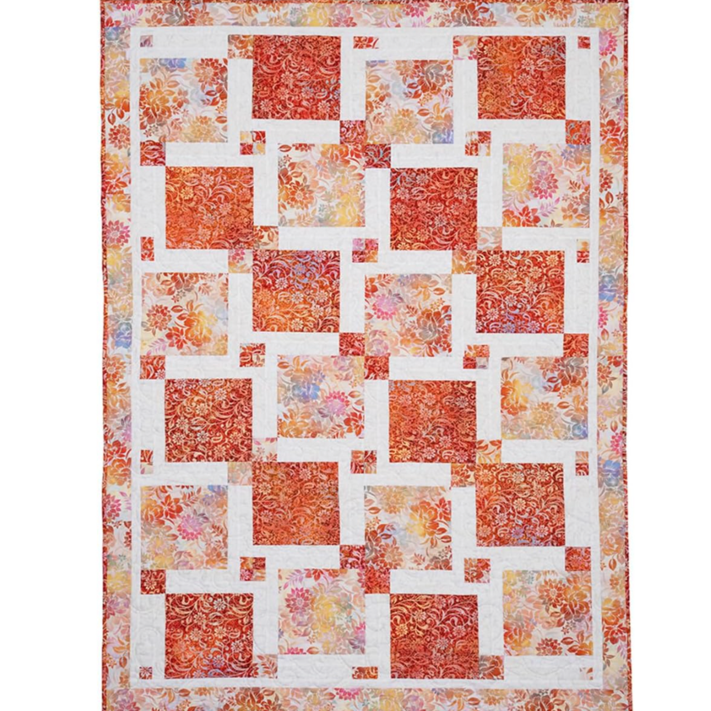 Selection of quilt designs from Double Focus 3-Yard Quilts book showcasing different layouts